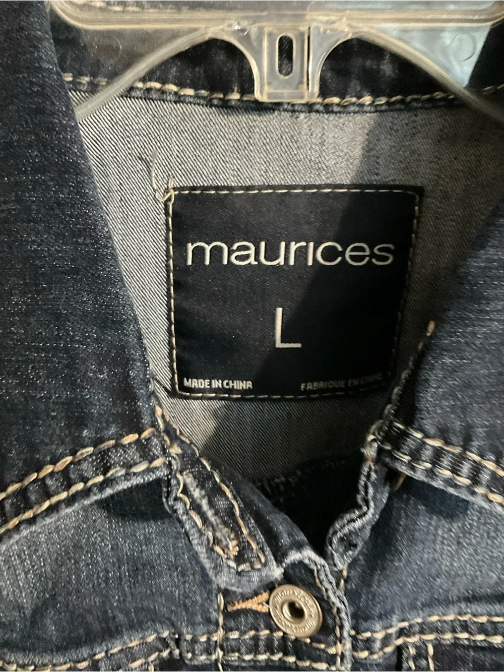 Maurices sleeveless button